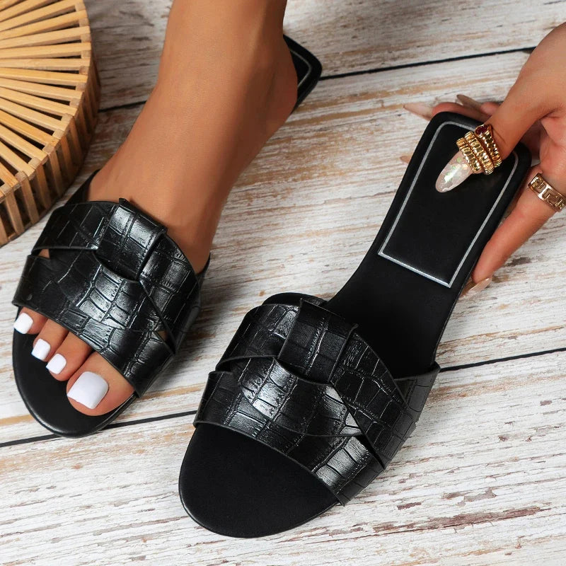 Valentina | Seabreeze Slippers - IVORY MUSE