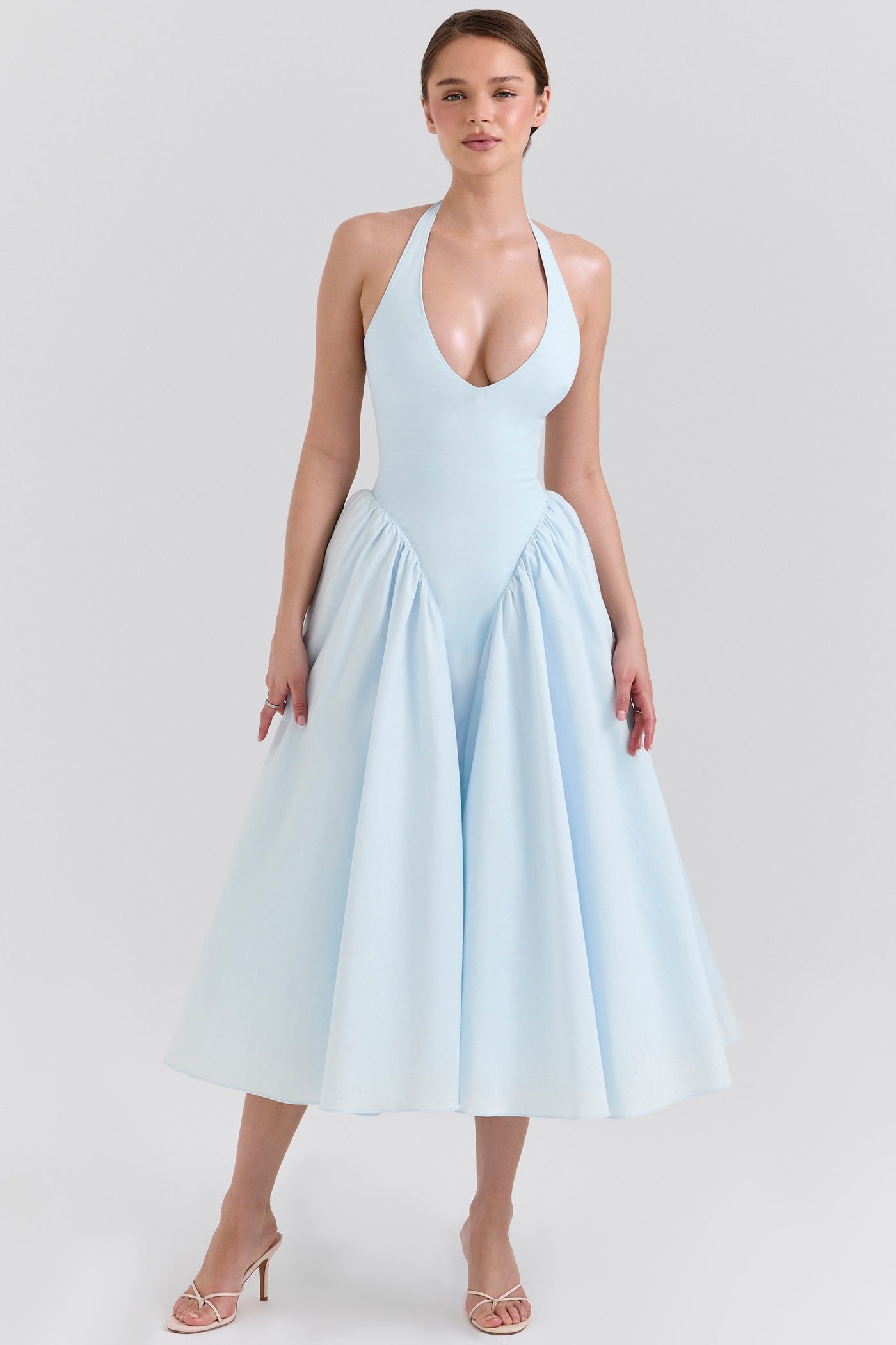 Marilyn | Midi Dress - IVORY MUSE