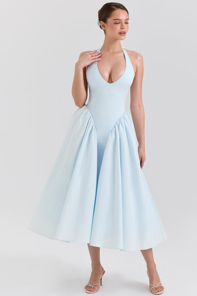 Marilyn | Midi Dress - IVORY MUSE