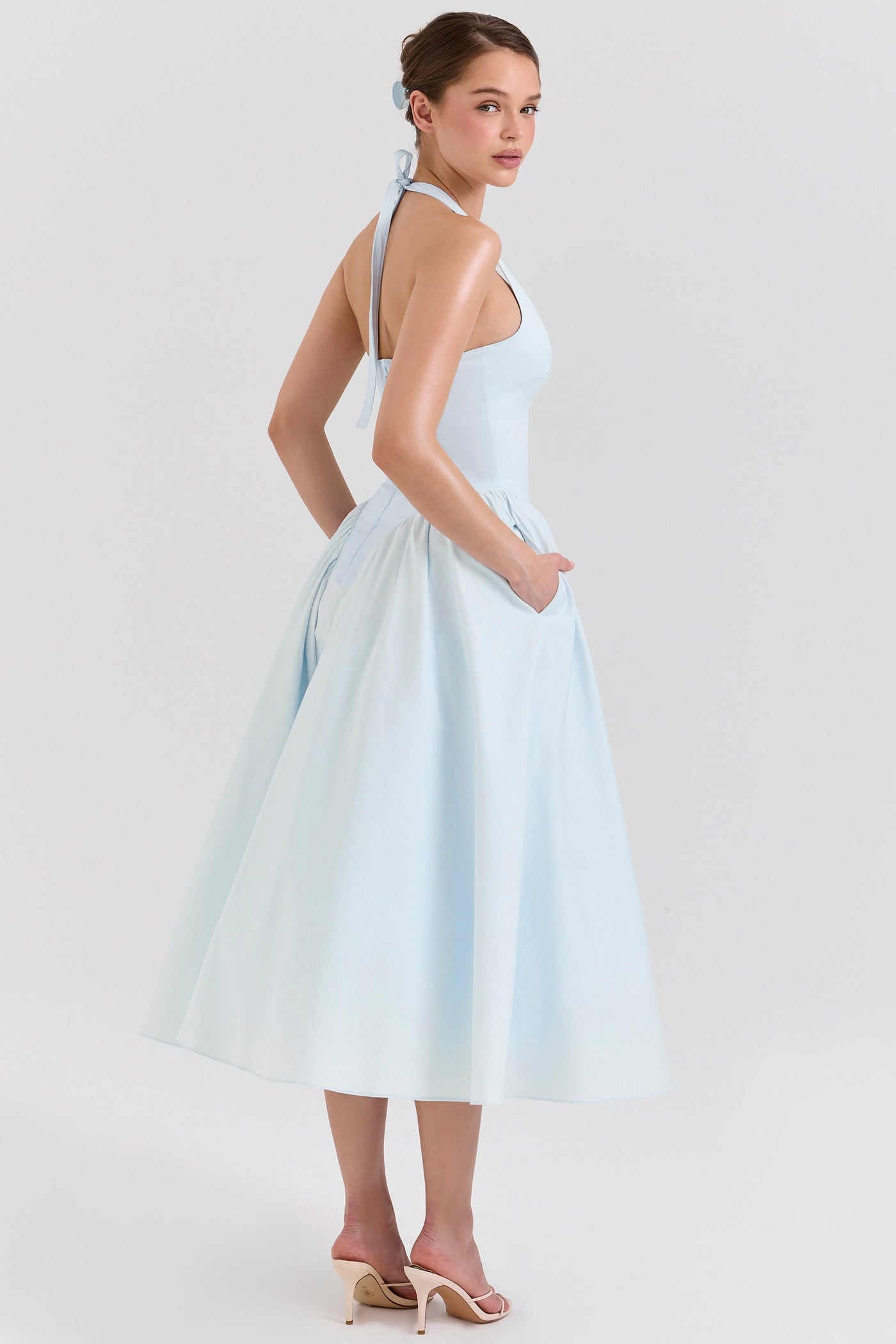 Marilyn | Midi Dress - IVORY MUSE