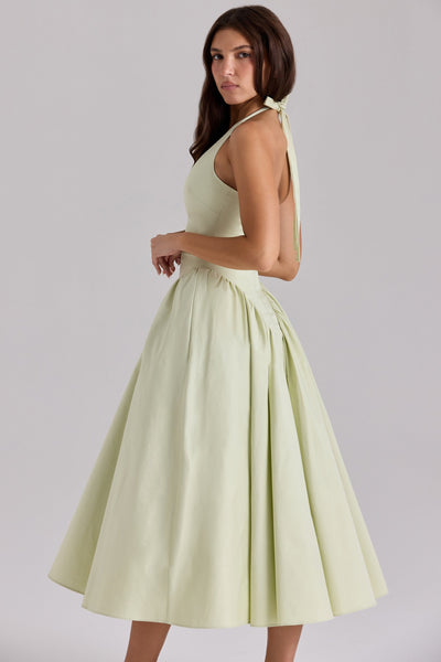 Marilyn | Midi Dress - IVORY MUSE