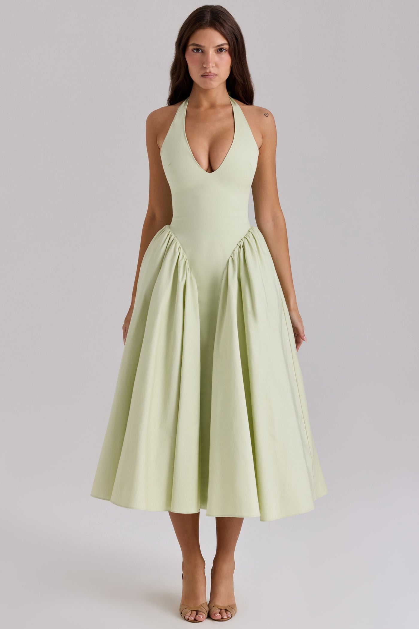 Marilyn | Midi Dress - IVORY MUSE